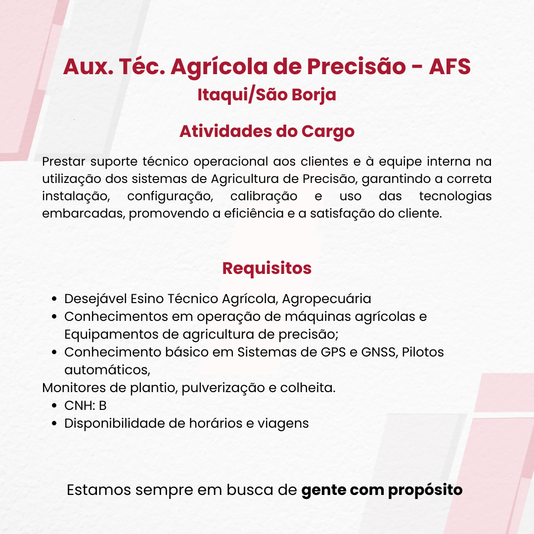 Coordenador de Serviços