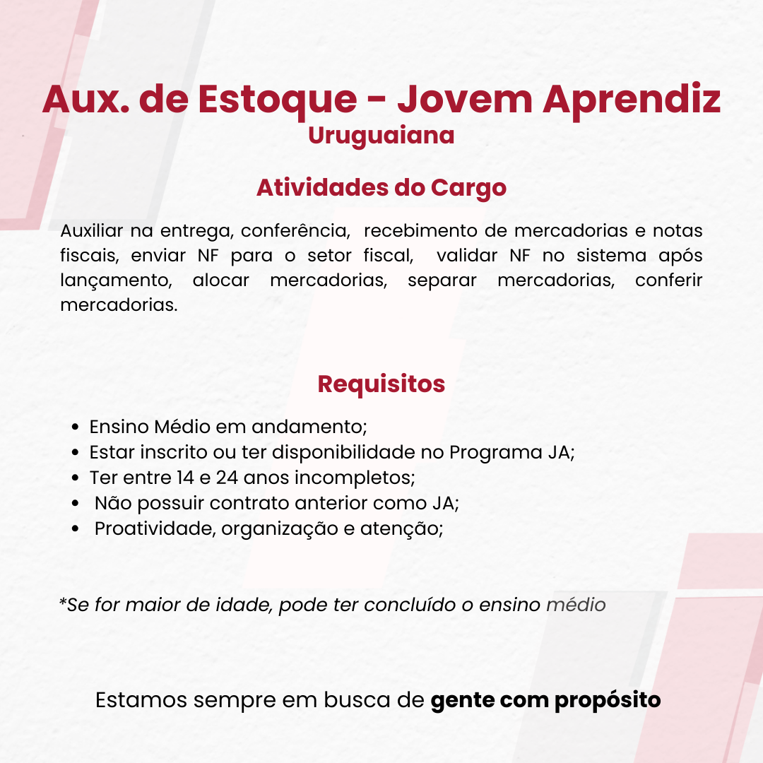 Jovem Aprendiz (3)