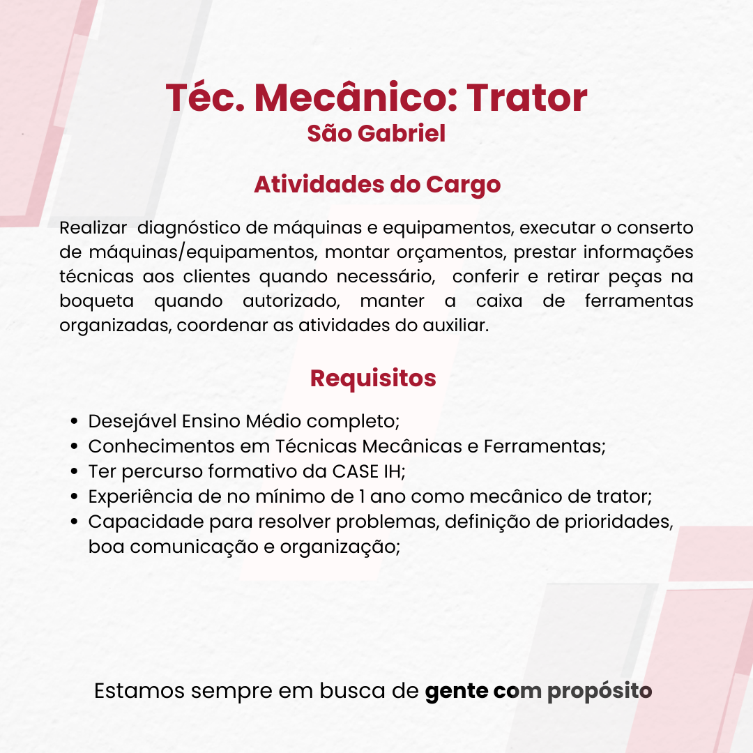 Téc. Mecânico de Trator (2)
