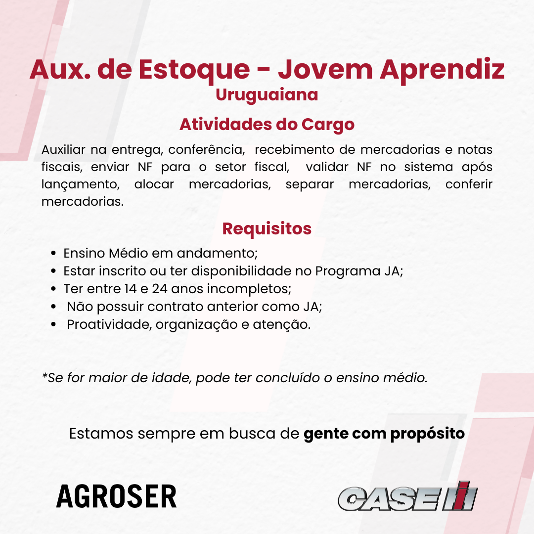 Uruguaiana - Jovem Aprendiz_