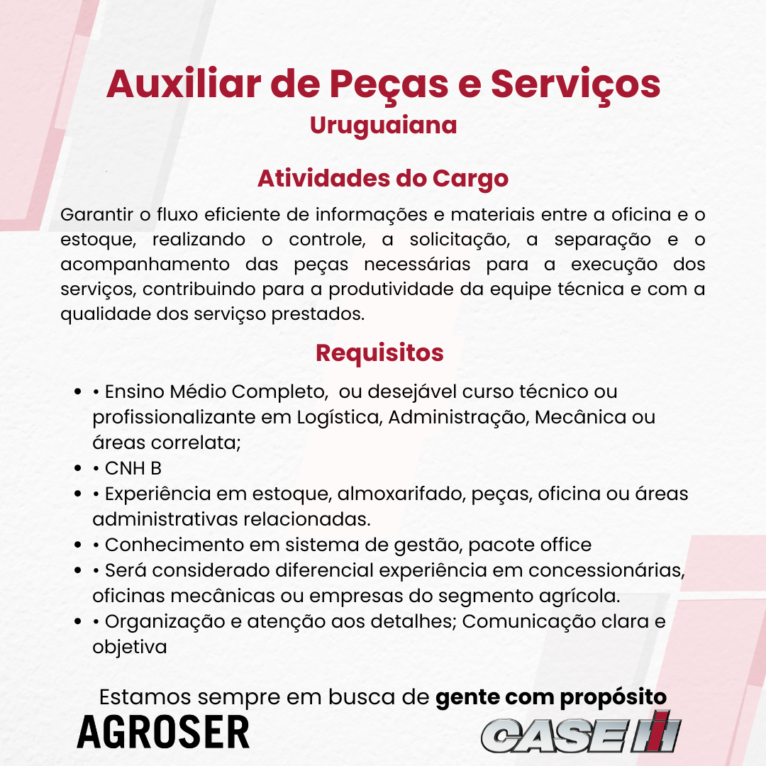 Coordenador de Serviços